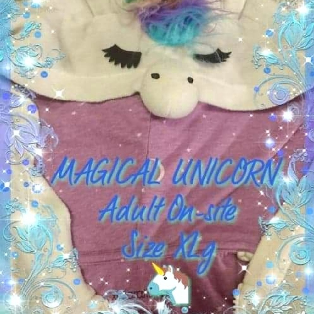 Adult unicorn onsie